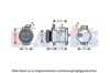 AKS DASIS 5080494AB Compressor, air conditioning